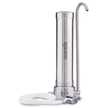 Picture of B&amp;H OCEAN MAX Countertop Stainless Steel Ceramic Water Filter (One Machine, One Core) [Original Licensed]