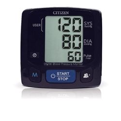 CITIZEN  - CH618 Wrist type Blood Pressure Monitor (Black)