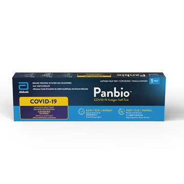 Picture of Abbott Panbio COVID-19 Antigen Self Test Kit