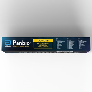 Picture of Abbott Panbio COVID-19 Antigen Self Test Kit