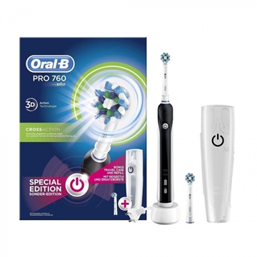 圖片 Oral-B Pro 760 充電電動牙刷 [平行進口]