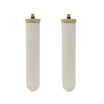 Picture of Doulton M12 Series DCS (Total 2 BTU 2501 Filter Cartridges) Countertop Water Filter Free Fachioo F-3 Shower Filter [Original Licensed]