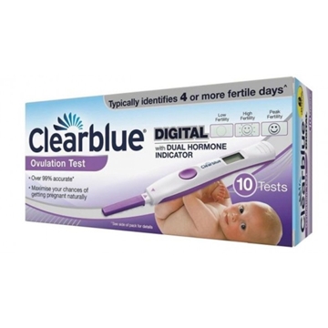 圖片 CLEARBLUE – 易孕寶 第二代電子排卵測驗捧 [平行進口]