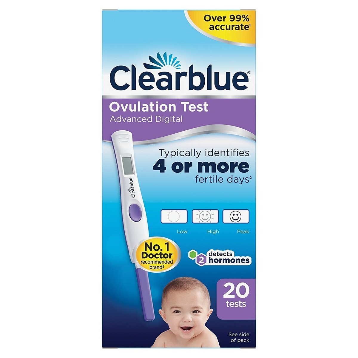 CLEARBLUE-易孕寶第二代電子排卵測驗捧(平行進口)