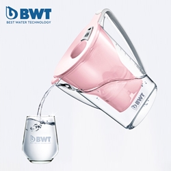 BWT - Magnesium Series 2.7L Water Filter Bottle (Pink) with 1 Magnesium Ion Filter [Original Licensed]