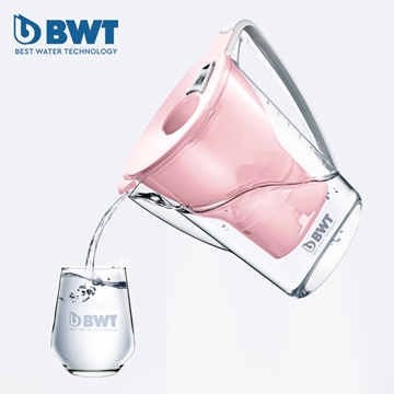 图片 BWT - 缤镁系列2.7L 滤水壶(粉红色) 内附1个镁离子滤芯[原厂行货]