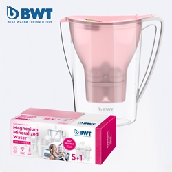 BWT  - 繽鎂系列 2.7L 濾水壺 (粉紅色) 內附7個鎂離子濾芯 [原廠行貨]