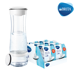 MIND 1.3L water filter bottle (with 1 filter element) + 24 filters [original licensed]