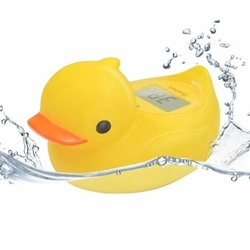 Dretec Japanese duck hot water thermometer O-238 [Licensed Import]