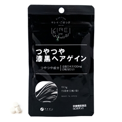 FINE JAPAN ® Beauty Glossy Black Hair Gain 13.5g (300mg x 45's)
