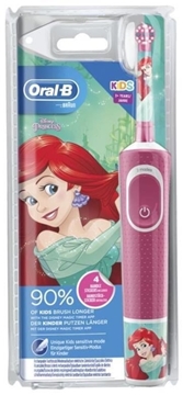 Picture of Oral-B D100 Child Rechargeable Electric Toothbrush (Princess) [Parallel Import]