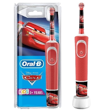 圖片 Oral-B D100 兒童充電電動牙刷 (反斗車王) [平行進口]