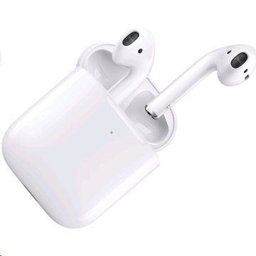 圖片 APPLE 無線 AIRPODS 2 (2019年) 藍芽耳機 配備充電盒 [平行進口]