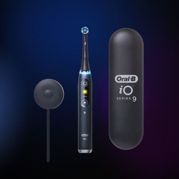 圖片 Oral-B - iO Series 9 (iO9) 智能磁動/電動牙刷 (黑色) [原廠行貨]