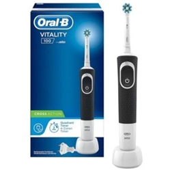 Oral-B D100 Multi-directional Rechargeable Electric Toothbrush (Gentleman Black) [Original Licensed]