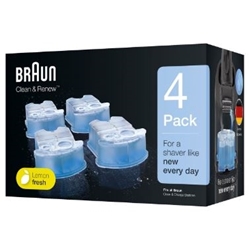 Braun CCR4 Clean &amp; Charge Cartridge Cleaner Refill [Original Licensed]
