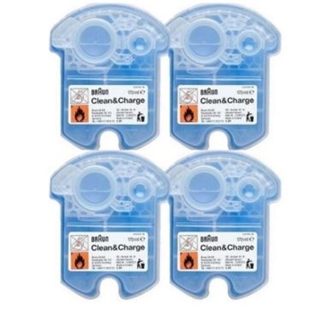 Picture of Braun CCR4 Clean &amp; Charge Cartridge Cleaner Refill [Original Licensed]
