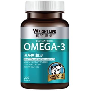 Picture of Wright Life Deep Sea Fish Oil Omega-3 200's