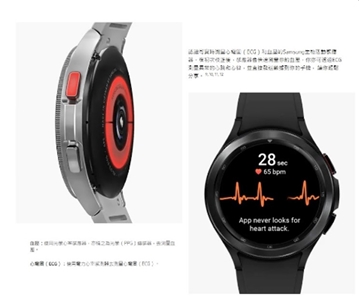 圖片 Samsung Galaxy Watch4 Classic R880 42mm 不銹鋼 (藍牙) 智能手錶 [平行進口]