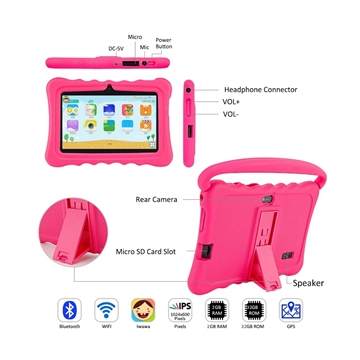 Picture of UK KIDKIS THRONE upgrade eye protection children&#39;s learning tablet [original licensed]