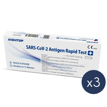 Picture of Hightop SARS-CoV-2 Antigen Rapid Test x 3 Boxes