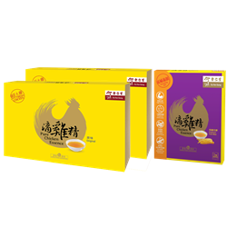 Eu Yan Sang Pure Chicken Essence (10 Sachets / Box) x 2 & Pure Chicken Essence Premium Fish Maw x 1 Sachet