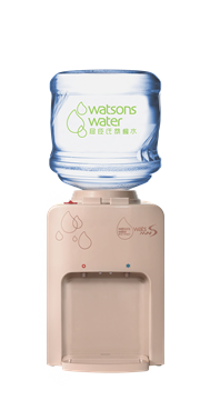 圖片 屈臣氏 Wats-MiniS 座檯式溫熱水機 + 12L蒸餾水 x 6樽 (電子水券)  [原廠行貨]