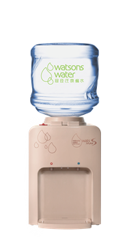 Picture of Watsons Wats-MiniS Desktop Hot Water Dispenser + 12L Distilled Water x 6 Bottles (Electronic Water Coupon) [Original Product]