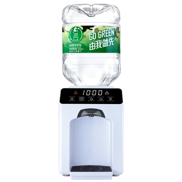 Picture of Watsons Water Wats Touch Mini Hot & Ambient Dispenser + 8L Junior Carboy x 12 bottles (e-Water Coupon) [Licensed Import]