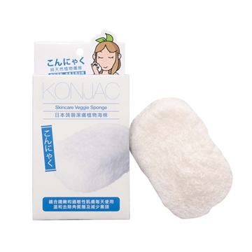 圖片 Konjac 日本蒟蒻潔膚植物海綿 (專用潔面綿) [原廠行貨]