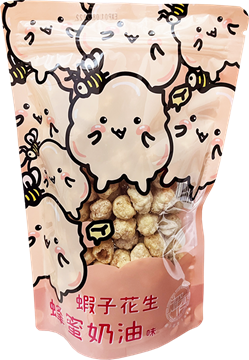 Picture of Fun Shrimp Peanut Honey Cream Flavor 150g