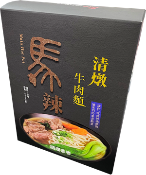 圖片 馬辣 清燉牛肉麵 540g盒裝 [平行進口]