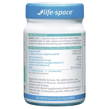 圖片 Life Space 肌膚修復益生菌 30粒 [平行進口]