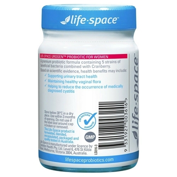 圖片 Life Space 女性專用蔓越莓益生菌 60粒 [平行進口]