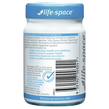 Picture of Life Space Broad Spectrum Probiotic 60 Capsules [Parallel Import]