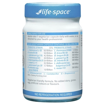 Picture of Life Space Broad Spectrum Probiotic 60 Capsules [Parallel Import]