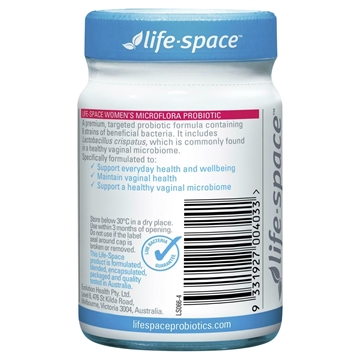 Picture of Life Space Women's Microflora Probiotic 60 Capsules [Parallel Import]