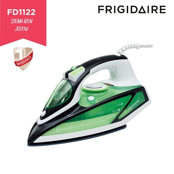 图片 Frigidaire FD1122 蒸汽熨斗2000W 带陶瓷底板(绿色) [原厂行货]