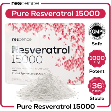 Picture of Rescence Pure Resveratrol 15000