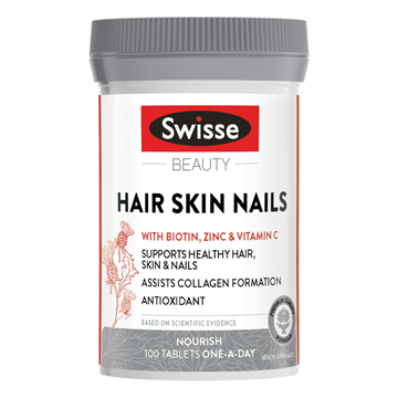 Picture of Swisse Hair Skin Nails 100 Tablets