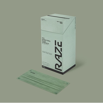 圖片 RAZE 3層光觸媒抗菌口罩 (30片裝) - 中碼 [原廠行貨]