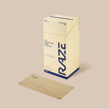Picture of RAZE 3-Layer Photocatalyst Antibacterial Mask (30 Pieces) - Medium [Original Licensed]