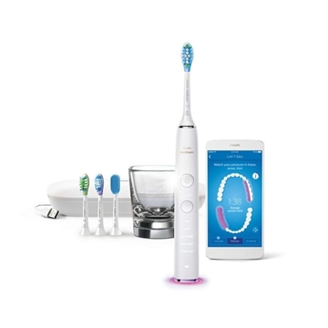 图片 飞利浦Sonicare DiamondClean Smart 9500系列声波震动牙刷HX9924/02 [原厂行货]