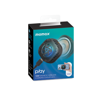 图片 MOMAX Play 磁吸无线手机冷却器GM1 [原厂行货]
