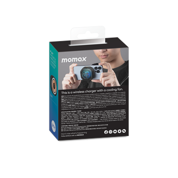 圖片 MOMAX Play 磁吸無線手機冷卻器 GM1 [原廠行貨]