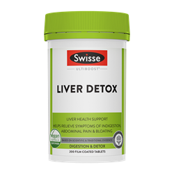 Swisse Ultiboost Vegan Liver Detox 200 Tablets [Parallel Import]
