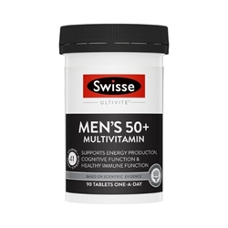 Swisse Mens 50+ Ultivite 90 Tab [Parallel Import]