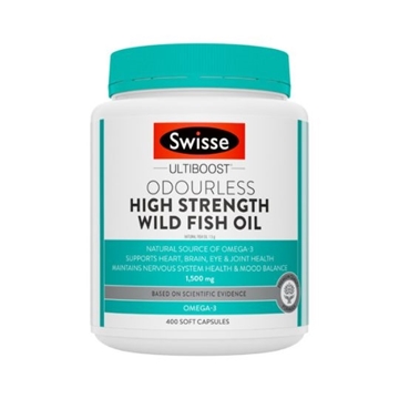 图片 Swisse 野生无腥味鱼油胶囊1500mg 400粒 [平行进口]