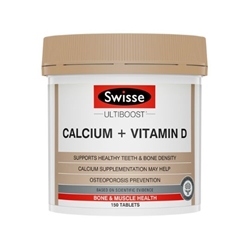 Swisse UB Calcium + Vitamin D 150 Tab [Parallel Import]