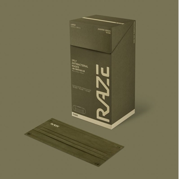 圖片 RAZE 3層光觸媒抗菌口罩 (30片裝) - 大碼 [原廠行貨]